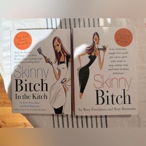Bundle: 2 books Skinny B*tch and Skinny B*tch in the Kitch